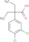 2-(3,4-Dichlorophenyl)-2-ethylbutanoic acid