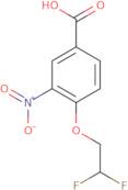4-(2,2-Difluoroethoxy)-3-nitrobenzoic acid