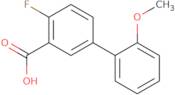 2-Fluoro-5-(2-methoxyphenyl)benzoic acid