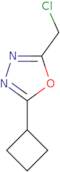 2-(Chloromethyl)-5-cyclobutyl-1,3,4-oxadiazole