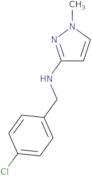 N-[(4-Chlorophenyl)methyl]-1-methyl-1H-pyrazol-3-amine