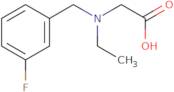 [Ethyl-(3-fluoro-benzyl)-amino]-acetic acid