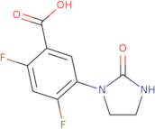 2,4-Difluoro-5-(2-oxoimidazolidin-1-yl)benzoic acid