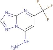 7-Hydrazinyl-5-(trifluoromethyl)-[1,2,4]triazolo[1,5-a]pyrimidine