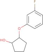 2-(3-Fluorophenoxy)cyclopentan-1-ol