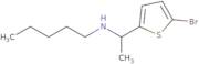 [1-(5-Bromothiophen-2-yl)ethyl](pentyl)amine