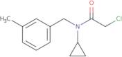 2-Chloro-N-cyclopropyl-N-(3-methyl-benzyl)-acetamide