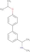 Methyl(1-{3-[4-(propan-2-yloxy)phenyl]phenyl}ethyl)amine