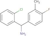 (2-Chlorophenyl)(4-fluoro-3-methylphenyl)methanamine