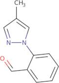 2-(4-Methylpyrazol-1-yl)benzaldehyde