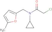 2-Chloro-N-cyclopropyl-N-[(5-methylfuran-2-yl)methyl]acetamide