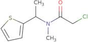 2-Chloro-N-methyl-N-[1-(thiophen-2-yl)ethyl]acetamide