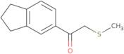 1-(2,3-Dihydro-1H-inden-5-yl)-2-methylsulfanylethanone