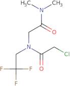 2-Chloro-N-(2-(dimethylamino)-2-oxoethyl)-N-(2,2,2-trifluoroethyl)acetamide