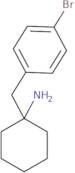 1-[(4-Bromophenyl)methyl]cyclohexan-1-amine