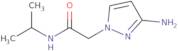 2-(3-Aminopyrazol-1-yl)-N-propan-2-ylacetamide