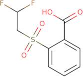 2-(2,2-Difluoroethanesulfonyl)benzoic acid