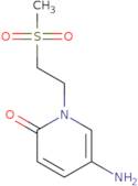 5-Amino-1-(2-methylsulfonylethyl)pyridin-2-one