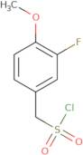 (3-Fluoro-4-methoxyphenyl)methanesulfonyl chloride