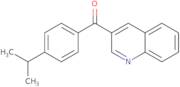 3-(4-Isopropylbenzoyl)quinoline