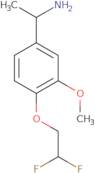 1-[4-(2,2-Difluoroethoxy)-3-methoxyphenyl]ethanamine