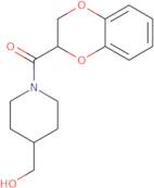 (2,3-Dihydro-benzo[1,4]dioxin-2-yl)-(4-hydroxymethyl-piperidin-1-yl)-methanone