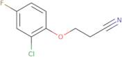 3-(2-Chloro-4-fluoro-phenoxy)propanenitrile