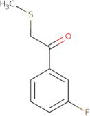 1-(3-Fluorophenyl)-2-methylsulfanylethanone