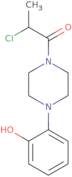 2-Chloro-1-[4-(2-hydroxyphenyl)piperazin-1-yl]propan-1-one