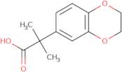 2-(2,3-Dihydro-1,4-benzodioxin-6-yl)-2-methylpropanoic acid