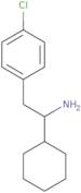 2-(4-Chlorophenyl)-1-cyclohexylethan-1-amine