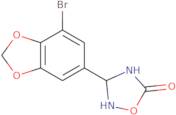 3-(7-Bromo-1,3-dioxaindan-5-yl)-4,5-dihydro-1,2,4-oxadiazol-5-one