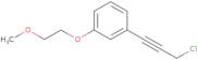 1-(3-Chloroprop-1-yn-1-yl)-3-(2-methoxyethoxy)benzene