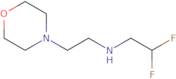 (2,2-Difluoroethyl)[2-(morpholin-4-yl)ethyl]amine