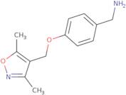 {4-[(Dimethyl-1,2-oxazol-4-yl)methoxy]phenyl}methanamine