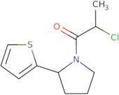 2-Chloro-1-[2-(thiophen-2-yl)pyrrolidin-1-yl]propan-1-one