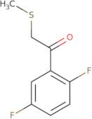 1-(2,5-Difluorophenyl)-2-(methylsulfanyl)ethan-1-one