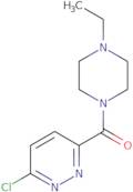 (6-chloropyridazin-3-yl)(4-ethylpiperazin-1-yl)methanone
