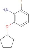 2-(Cyclopentyloxy)-6-fluoroaniline