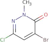 4-Bromo-6-chloro-2-methylpyridazin-3(2H)-one