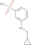 N-(Cyclopropylmethyl)-3-methanesulfonylaniline