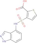 3-[(1H-Indazol-4-yl)sulfamoyl]thiophene-2-carboxylic acid