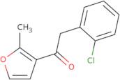 2-(2-Chlorophenyl)-1-(2-methylfuran-3-yl)ethan-1-one