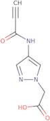 2-(4-Propiolamido-1H-pyrazol-1-yl)acetic acid