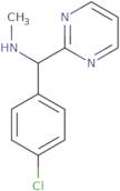 [(4-Chlorophenyl)(pyrimidin-2-yl)methyl](methyl)amine