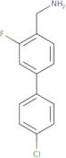 [4-(4-Chlorophenyl)-2-fluorophenyl]methanamine