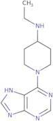 N-Ethyl-1-(1H-purin-6-yl)piperidin-4-amine