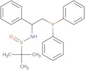 (R)-N-((S)-2-(Diphenylphosphanyl)-1-phenylethyl)-2-methylpropane-2-sulfinamide