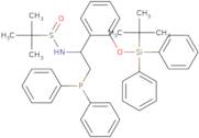 (R)-N-((R)-1-(2-((tert-Butyldiphenylsilyl)oxy)phenyl)-2-(diphenylphosphanyl)ethyl)-2-methylpropa...