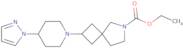 (2S,4R)-Ethyl 2-(4-(1H-pyrazol-1-yl)piperidin-1-yl)-6-azaspiro[3.4]octane-6-carboxylate